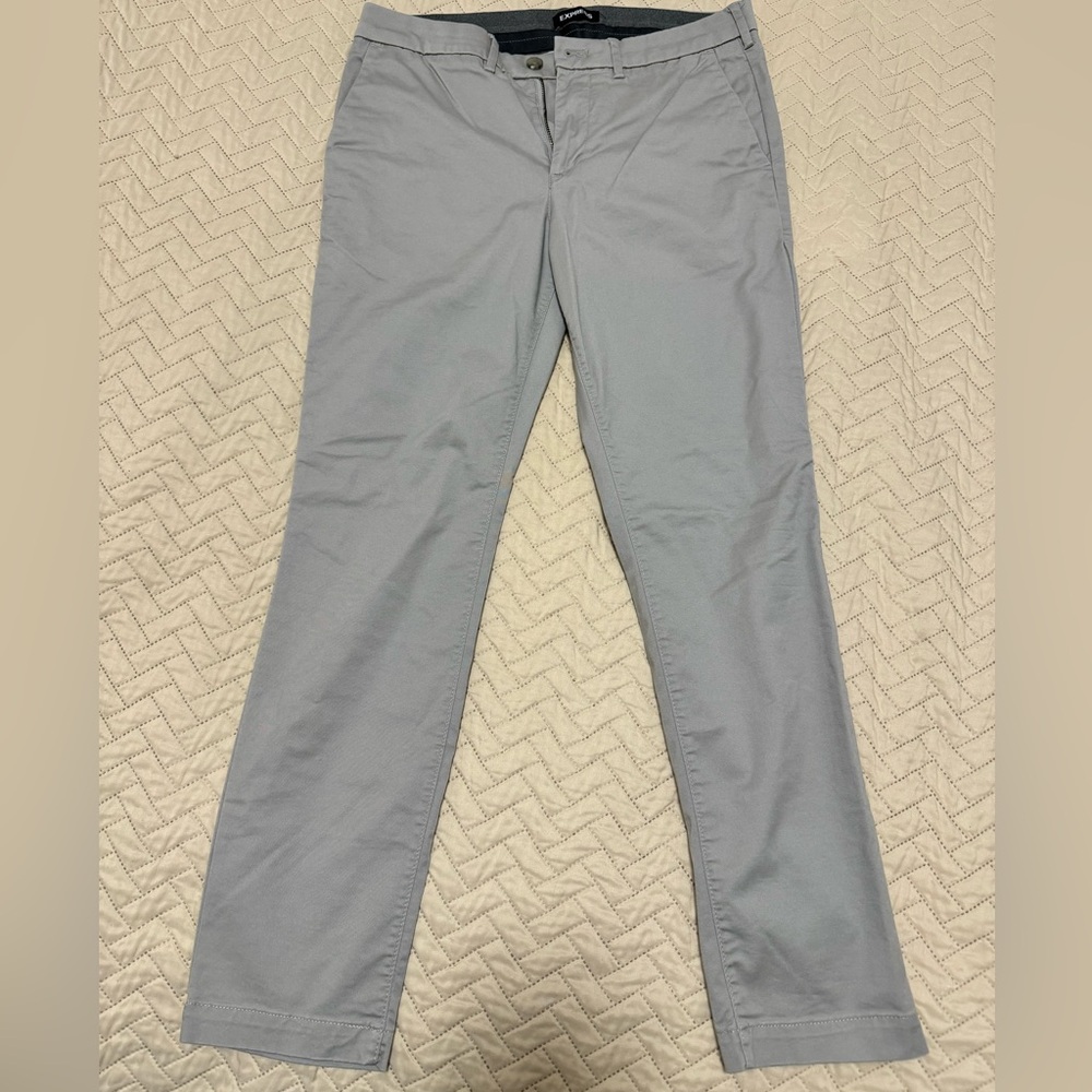 Express: men’s 31x30 skinny light grey pants
